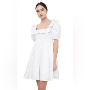 English Factory White Dress
